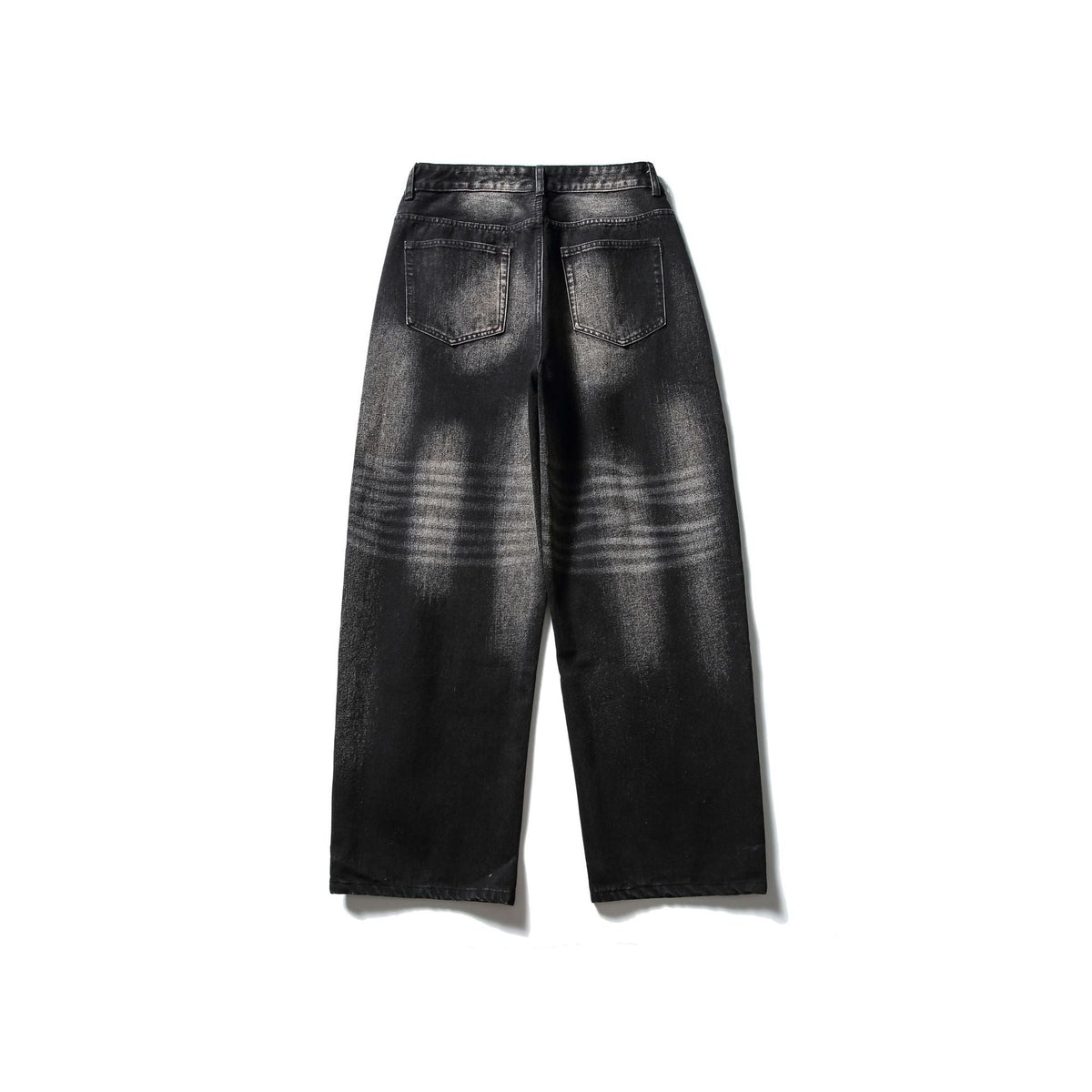 Denim Pants Men Loose Straight Leg Wide Leg Long Pants - Venlis