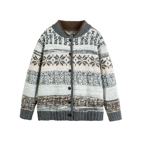 Knit Open Front Cardigan Sweater Coat - Venlis