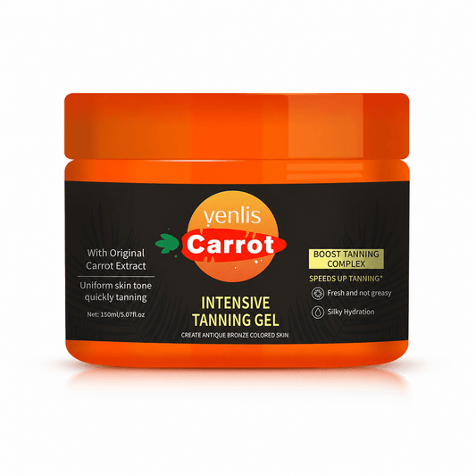 Venlis Golden Carrot Bronzing Gel | Tanning Gel for Golden Bronze Glow - Venlis