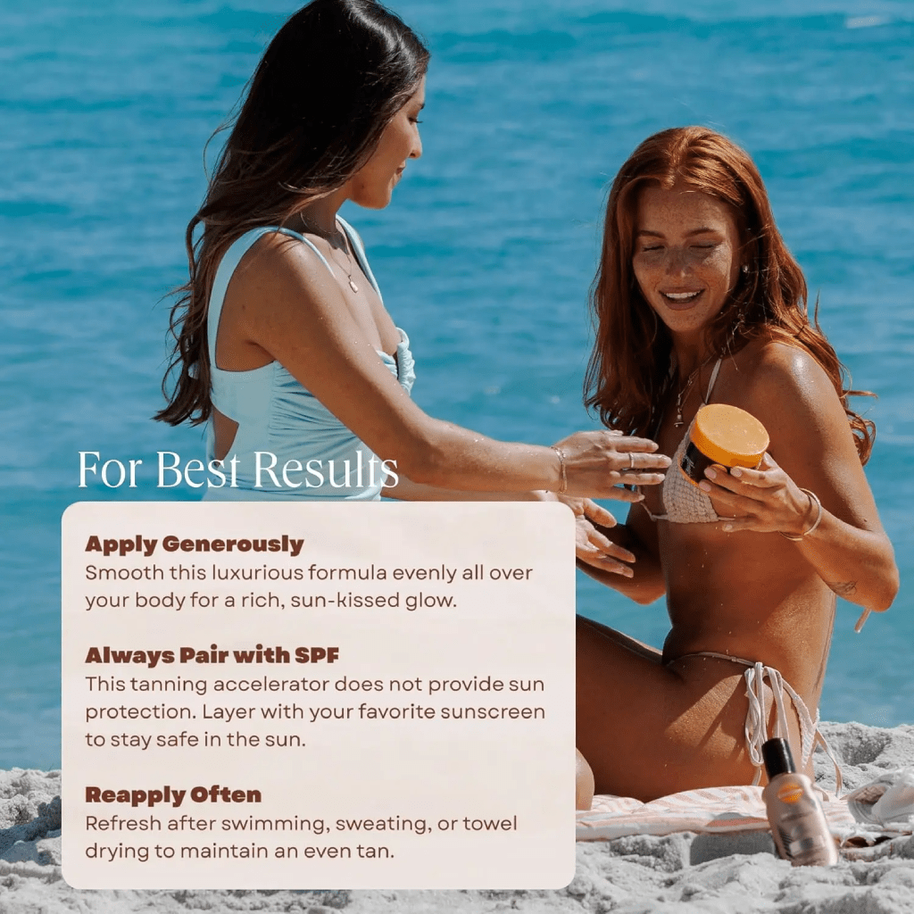 Venlis Golden Carrot Bronzing Gel | Tanning Gel for Golden Bronze Glow - Venlis